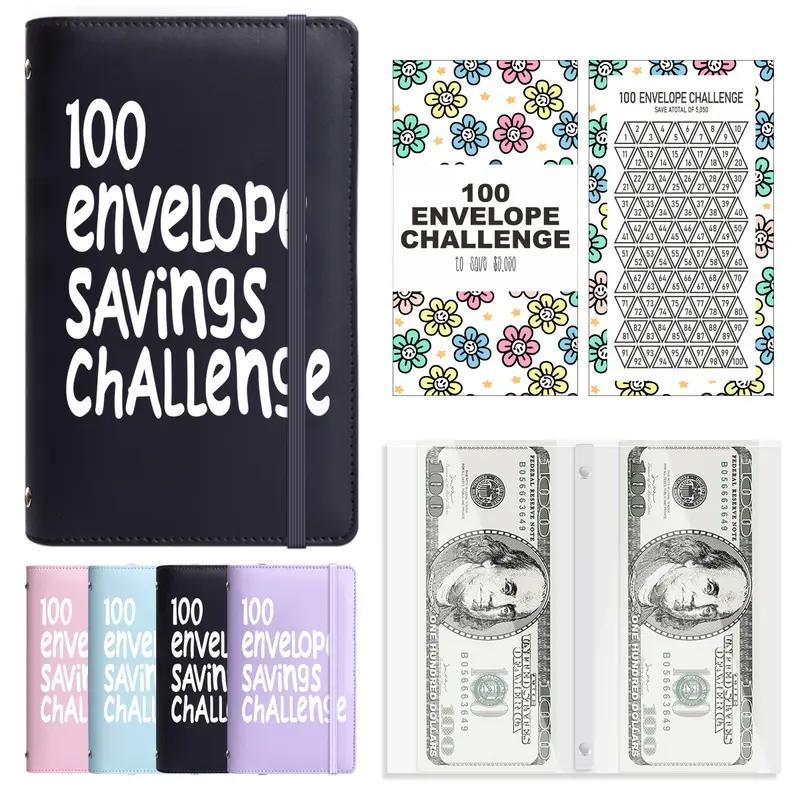 100 Envelope Saving Challenge Binder, Budget Binder