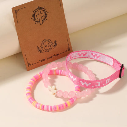 3 Pack WWJD Bracelet