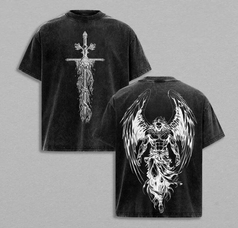 Wash St Michael Archangel T-shirt