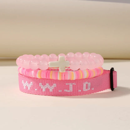 3 Pack WWJD Bracelet