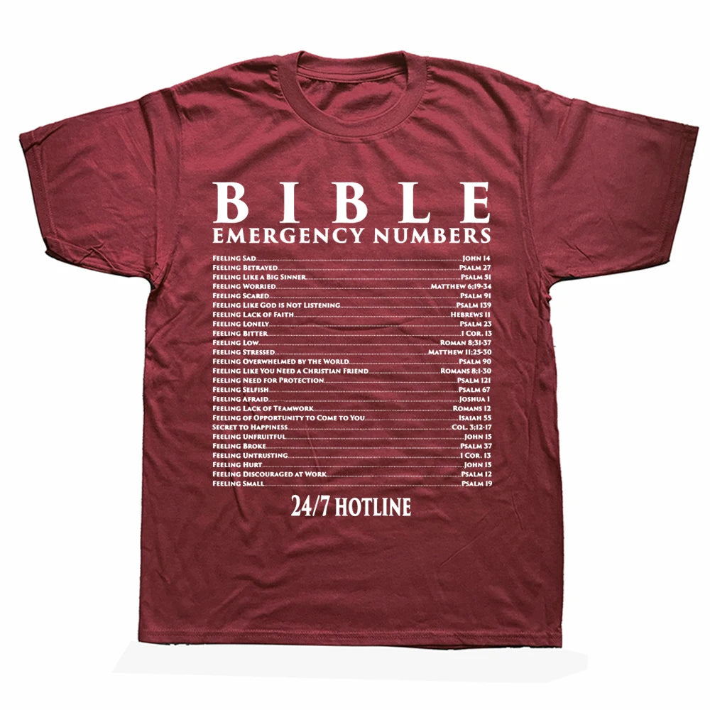 Bible Emergency Hotline T-Shirt