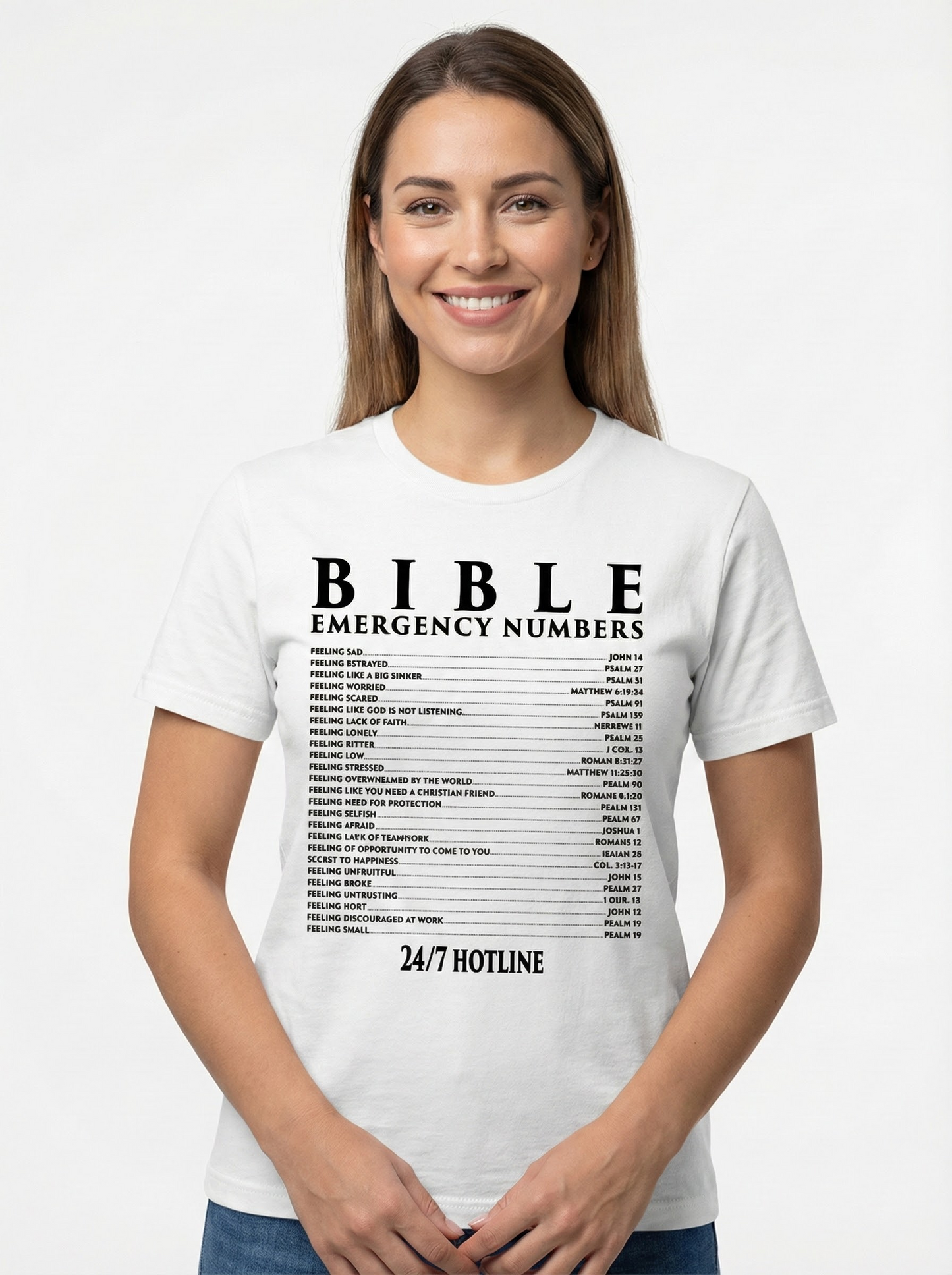 Bible Emergency Hotline T-Shirt
