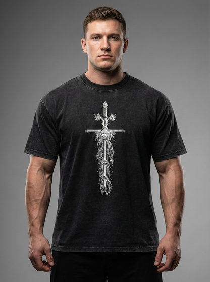 Wash St Michael Archangel T-shirt