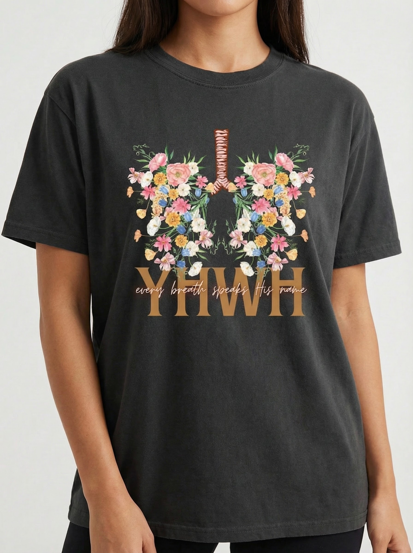 YHWH Floral T-Shirt