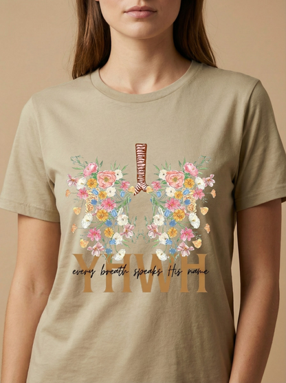 YHWH Floral T-Shirt